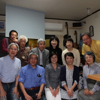 At the house of my classmate Miyoko 2